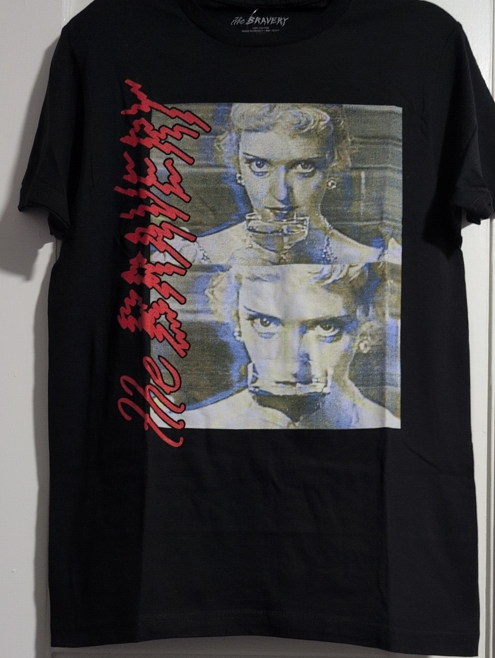 The Bravery Black Graphic Band T-Shirt